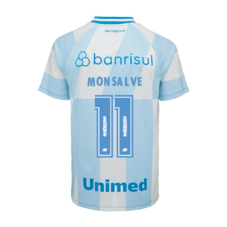 Grêmio Away MONSALVE 11 Jersey 26-27