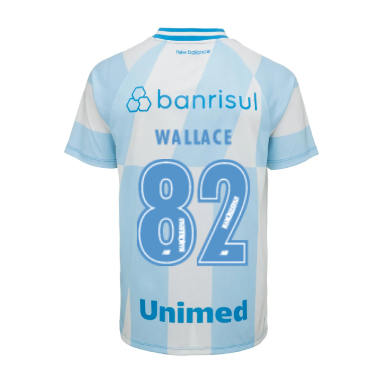 Grêmio Away WALLACE 82 Jersey 26-27