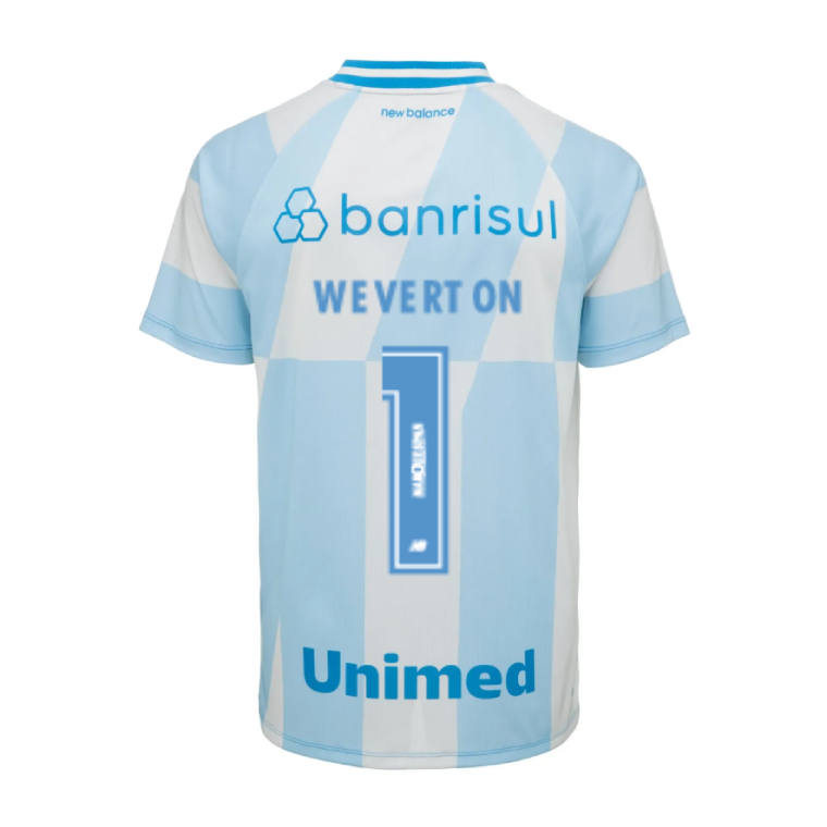 Grêmio Away WEVERTON 1 Jersey 26-27