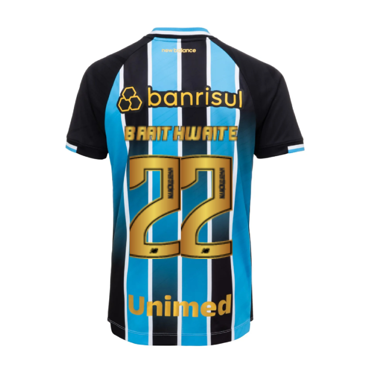 Grêmio Home BRAITHWAITE 22 Jersey 26-27