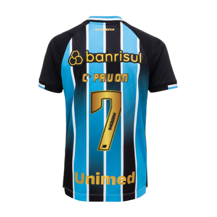 Grêmio Home C. PAVON 7 Jersey 26-27