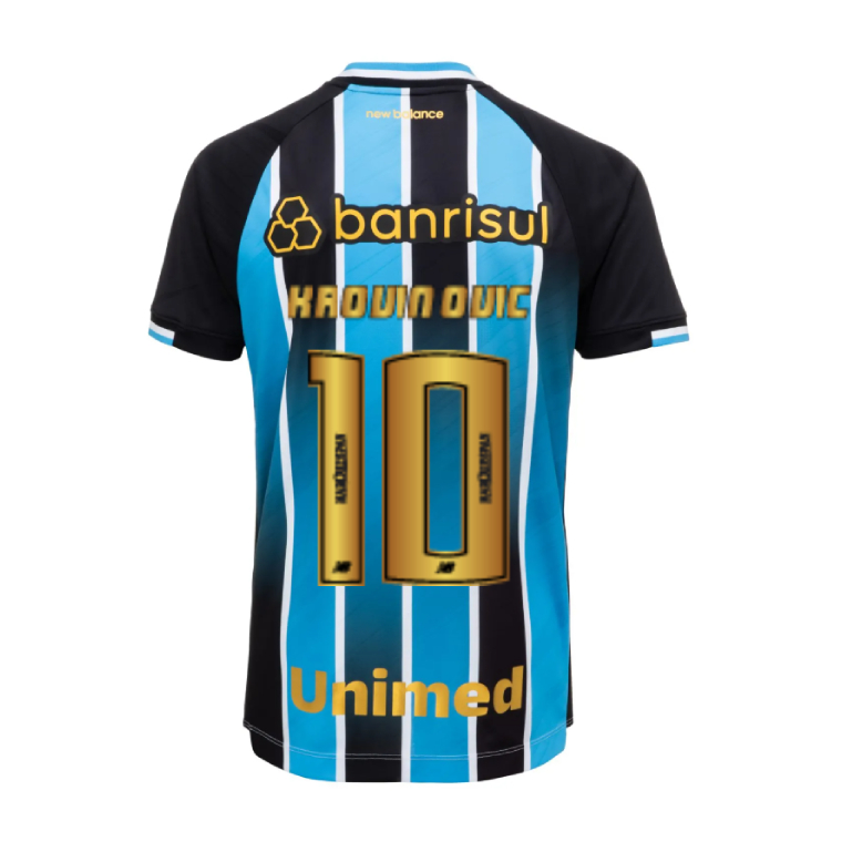 Grêmio Home KROVINOVIC 10 Jersey 26-27
