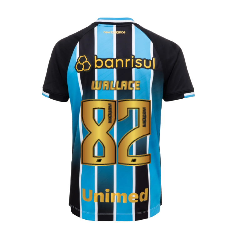 Grêmio Home WALLACE 82 Jersey 26-27