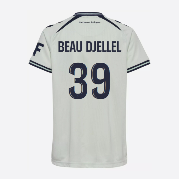 Le Havre Away BEAU DJELLEL 39 Jersey 26-27