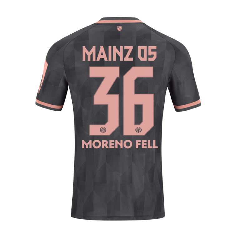 Mainz 05 Third MORENO FELL 36 Jersey 26-27