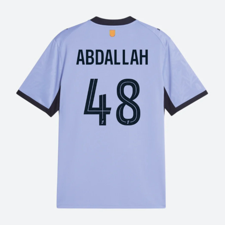 Marseille Third ABDALLAH 48 Jersey 26-27