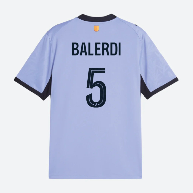 Marseille Third BALERDI 5 Jersey 26-27