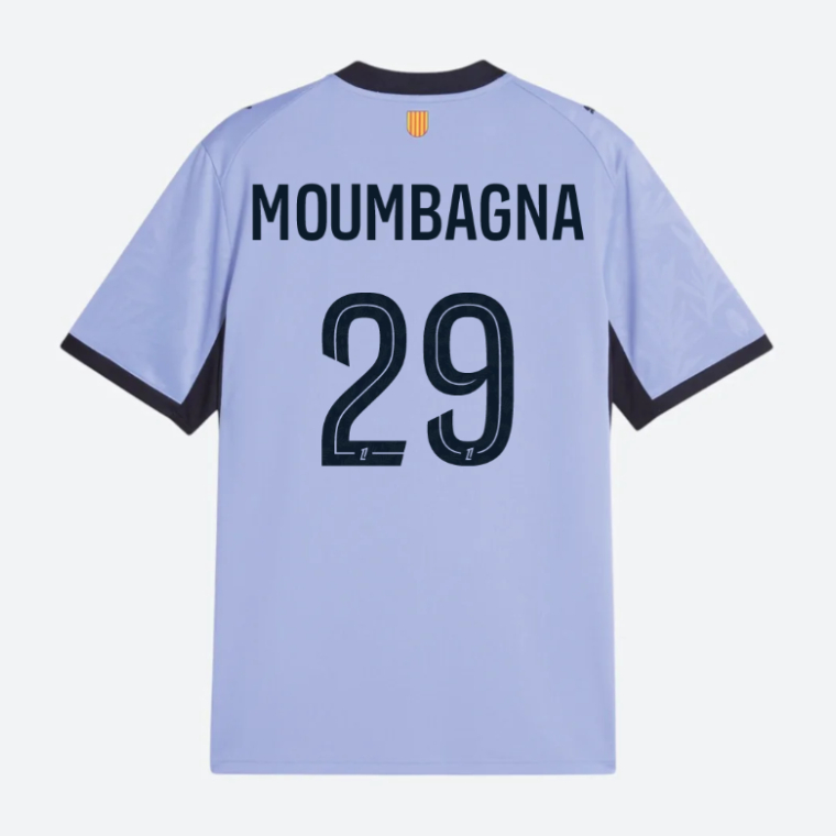 Marseille Third MOUMBAGNA 29 Jersey 26-27