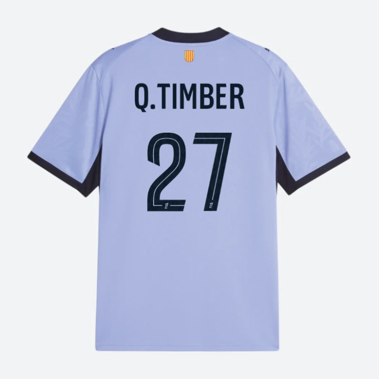 Marseille Third Q.TIMBER 27 Jersey 26-27