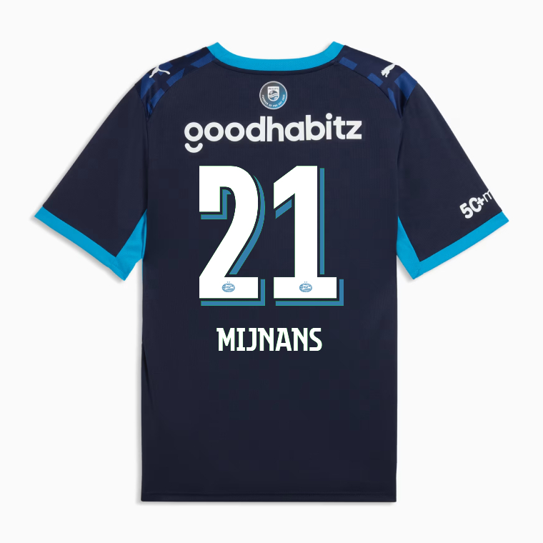 PSV Eindhoven Third MIJNANS 21 Jersey 26-27
