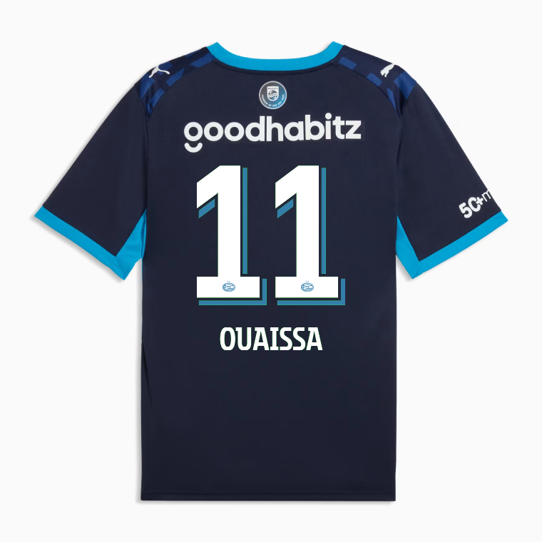 PSV Eindhoven Third OUAISSA 11 Jersey 26-27
