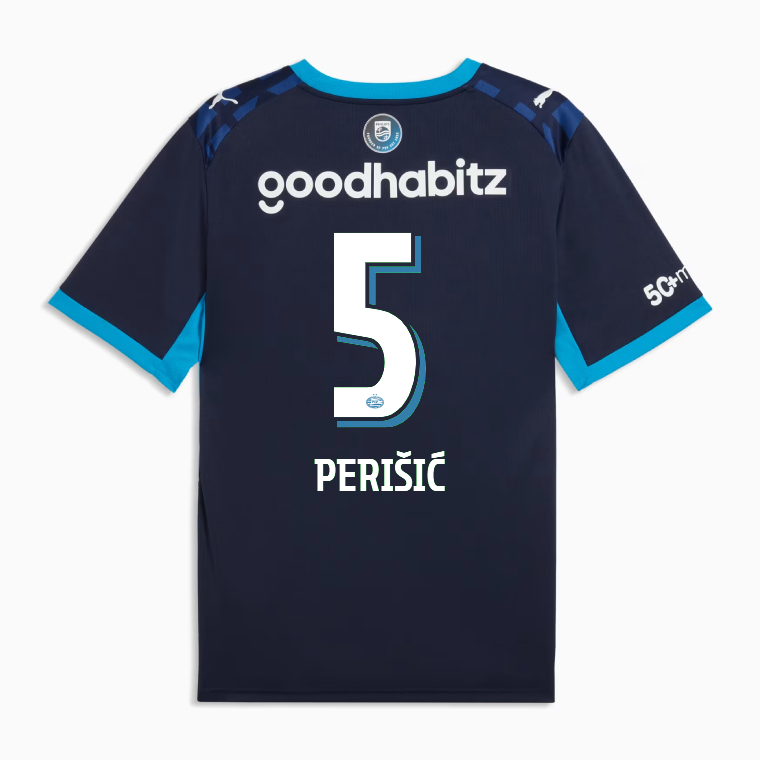 PSV Eindhoven Third PERIŠIĆ 5 Jersey 26-27