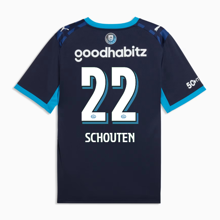 PSV Eindhoven Third SCHOUTEN 22 Jersey 26-27