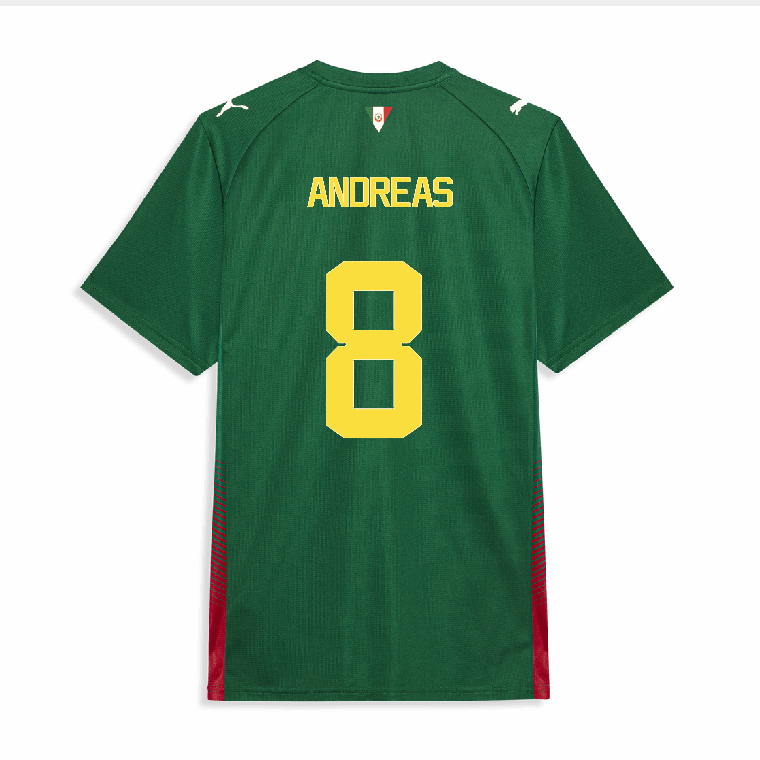 Palmeiras Home ANDREAS 8 Jersey 26-27