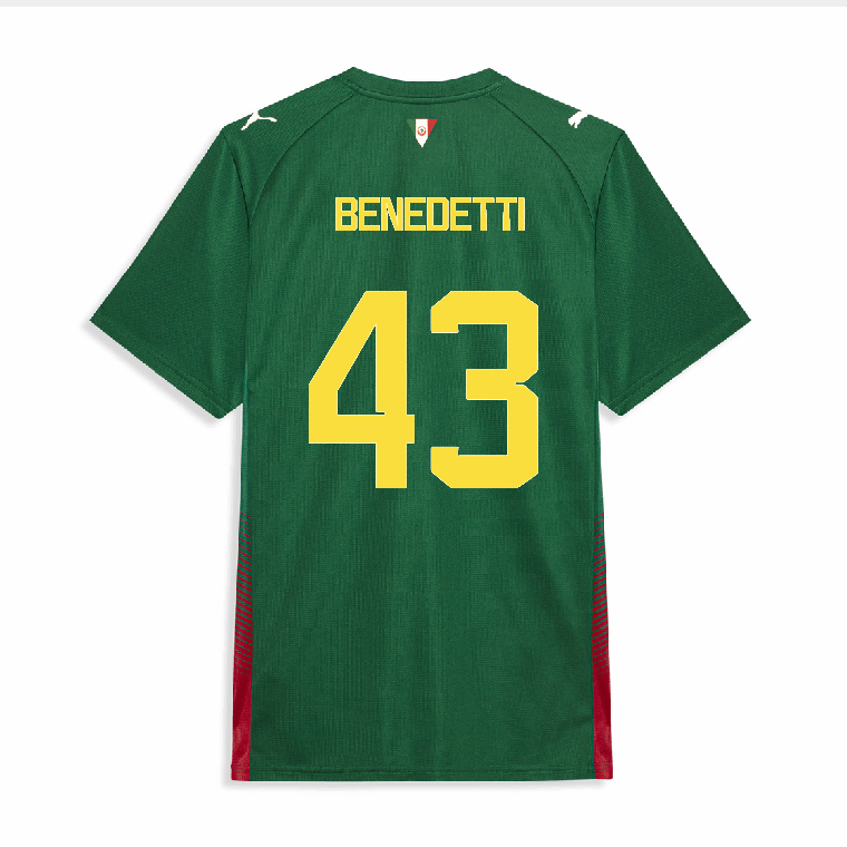 Palmeiras Home BENEDETTI 43 Jersey 26-27