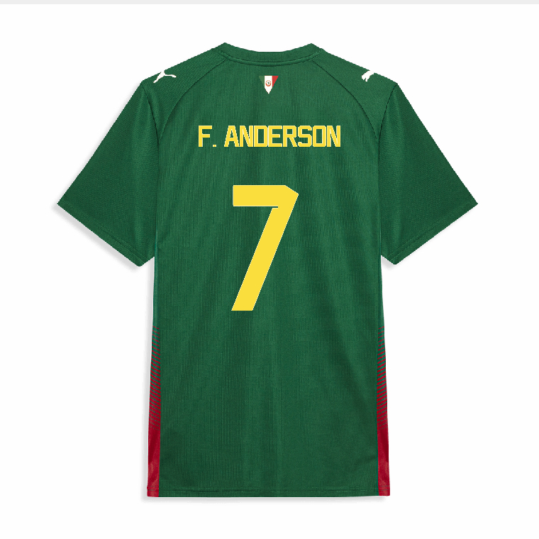 Palmeiras Home F. ANDERSON 7 Jersey 26-27
