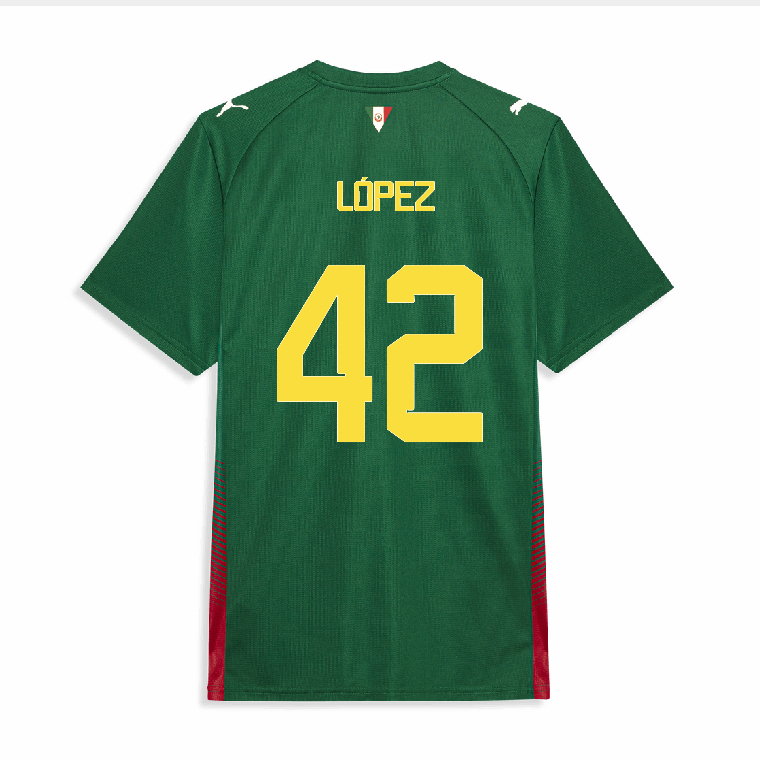 Palmeiras Home LÓPEZ 42 Jersey 26-27