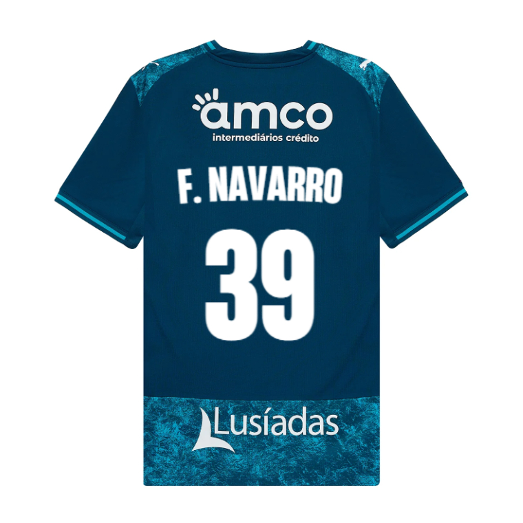 SC Braga Away F. NAVARRO 39 Jersey 26-27