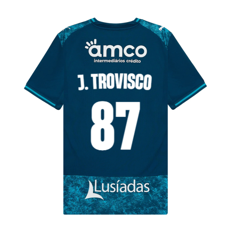 SC Braga Away J. TROVISCO 87 Jersey 26-27