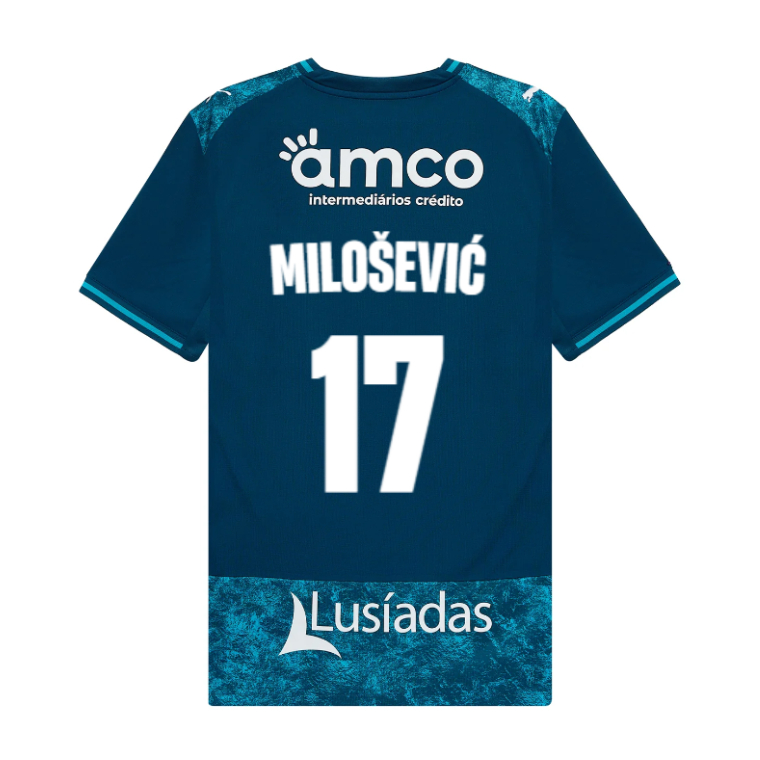 SC Braga Away MILOŠEVIĆ 17 Jersey 26-27