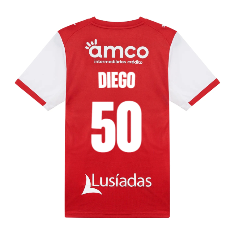 SC Braga Home DIEGO 50 Jersey 26-27