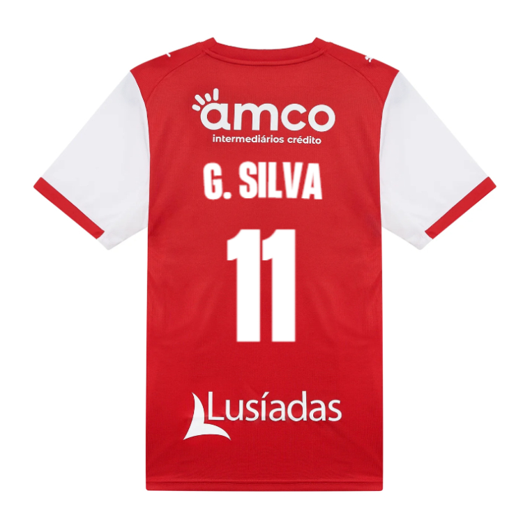 SC Braga Home G. SILVA 11 Jersey 26-27