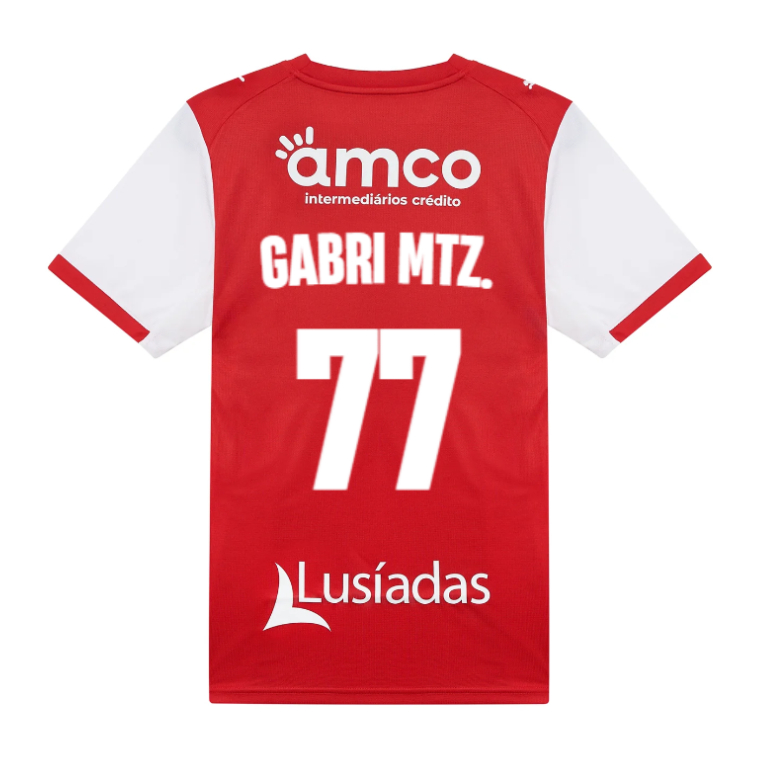 SC Braga Home GABRI MTZ. 77 Jersey 26-27