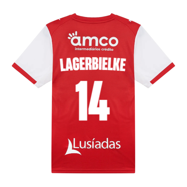 SC Braga Home LAGERBIELKE 14 Jersey 26-27