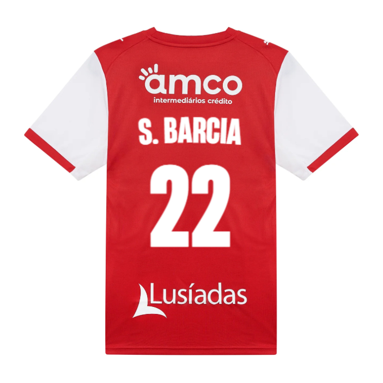 SC Braga Home S. BARCIA 22 Jersey 26-27