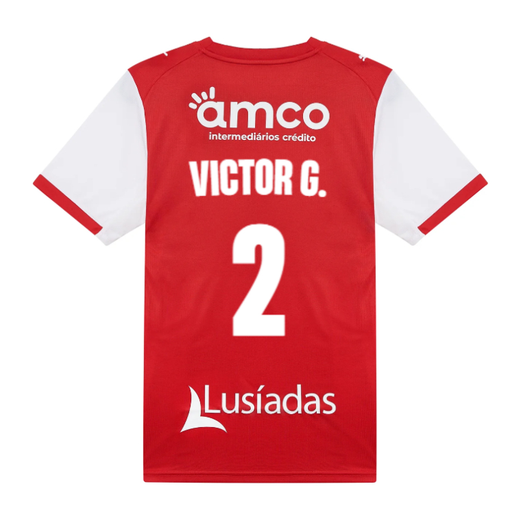 SC Braga Home VICTOR G. 2 Jersey 26-27