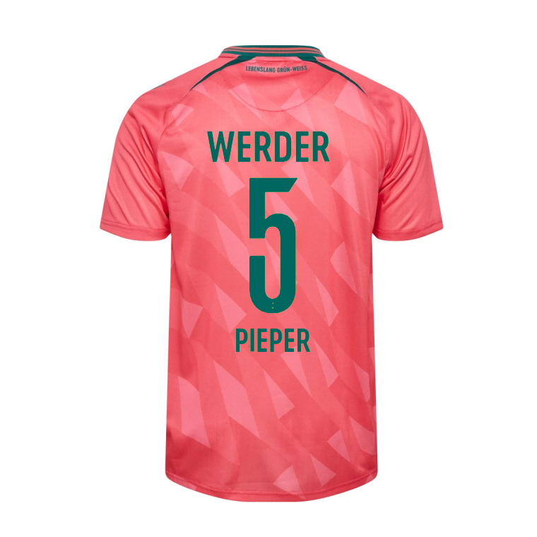 SV Werder Bremen Third PIEPER 5 Jersey 26-27