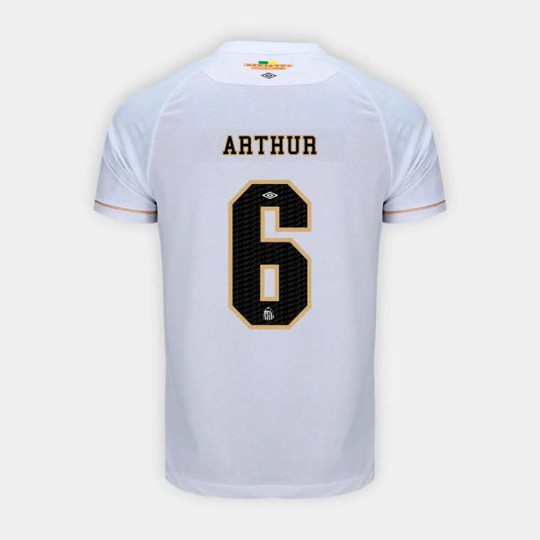 Santos FC Home ARTHUR 6 Jersey 26-27