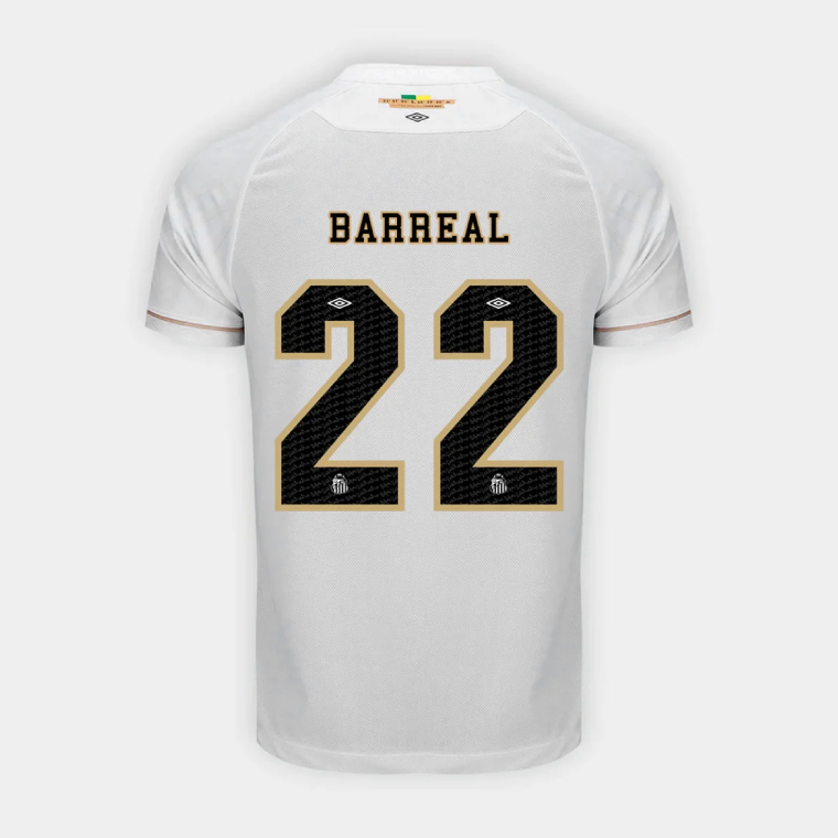 Santos FC Home BARREAL 22 Jersey 26-27