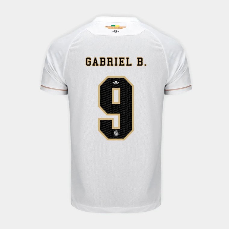 Santos FC Home GABRIEL B. 9 Jersey 26-27