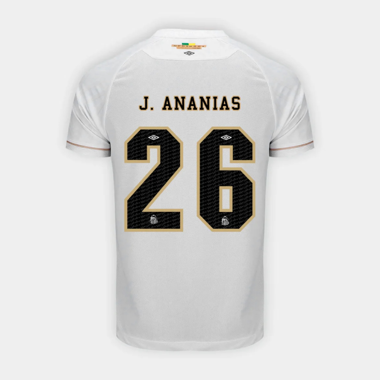 Santos FC Home J. ANANIAS 26 Jersey 26-27