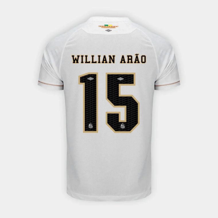 Santos FC Home WILLIAN ARÃO 15 Jersey 26-27
