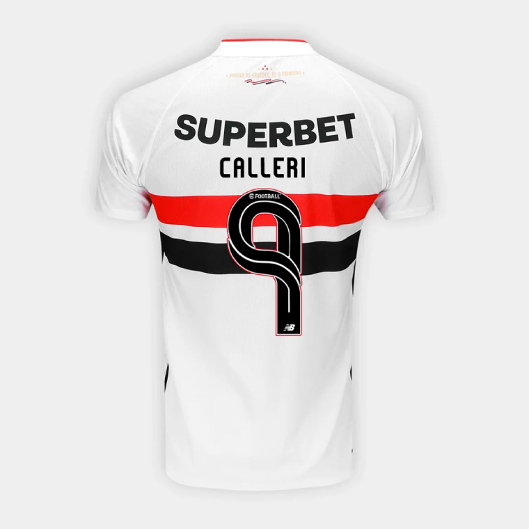 São Paulo FC Home CALLERI 9 Jersey 26-27