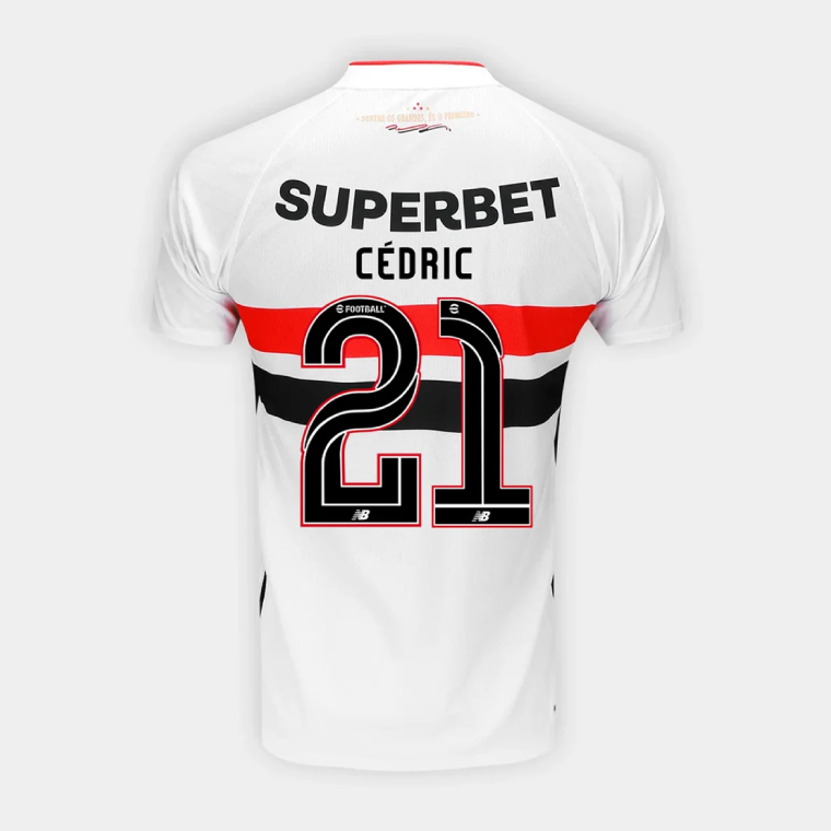 São Paulo FC Home CÉDRIC 21 Jersey 26-27