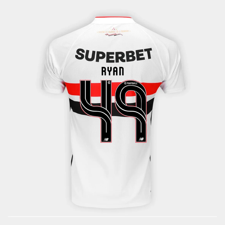 São Paulo FC Home RYAN 49 Jersey 26-27