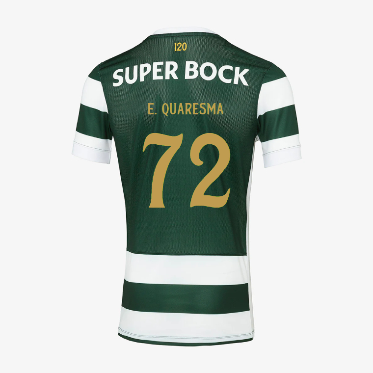 Sporting Home E. QUARESMA 72 Jersey 26-27
