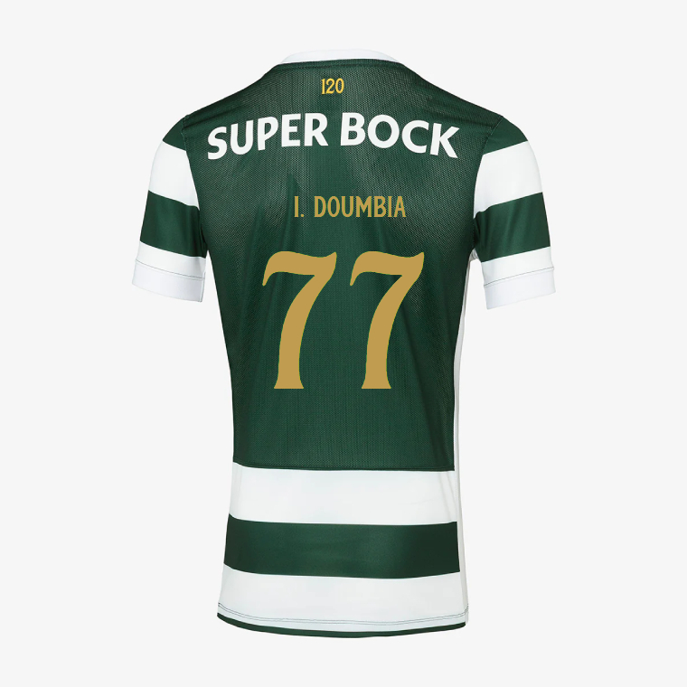 Sporting Home I. DOUMBIA 77 Jersey 26-27