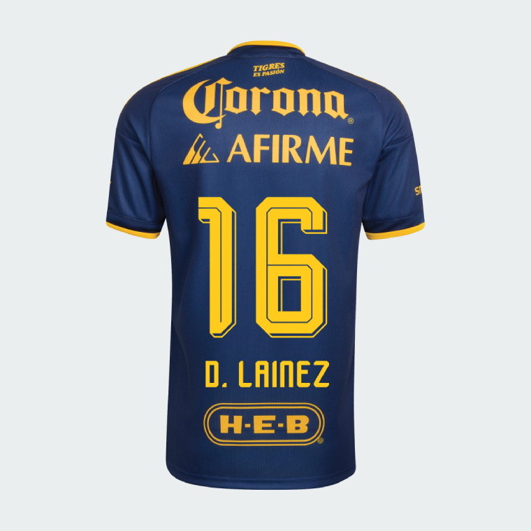 Tigres UANL Away D. LAINEZ 16 Jersey 26-27