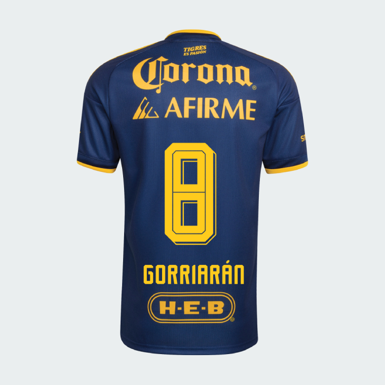 Tigres UANL Away GORRIARÁN 8 Jersey 26-27
