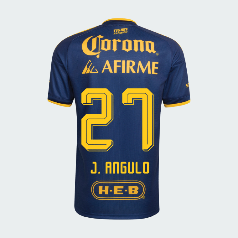 Tigres UANL Away J. ANGULO 27 Jersey 26-27