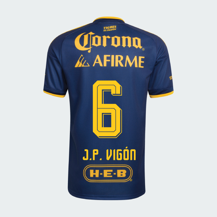 Tigres UANL Away J.P. VIGÓN 6 Jersey 26-27