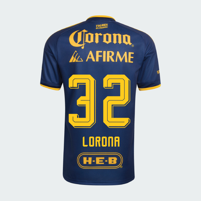 Tigres UANL Away LOROÑA 32 Jersey 26-27