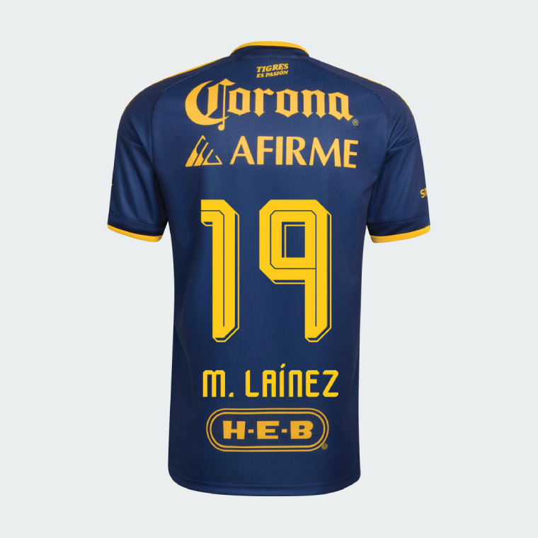 Tigres UANL Away M. LAÍNEZ 19 Jersey 26-27