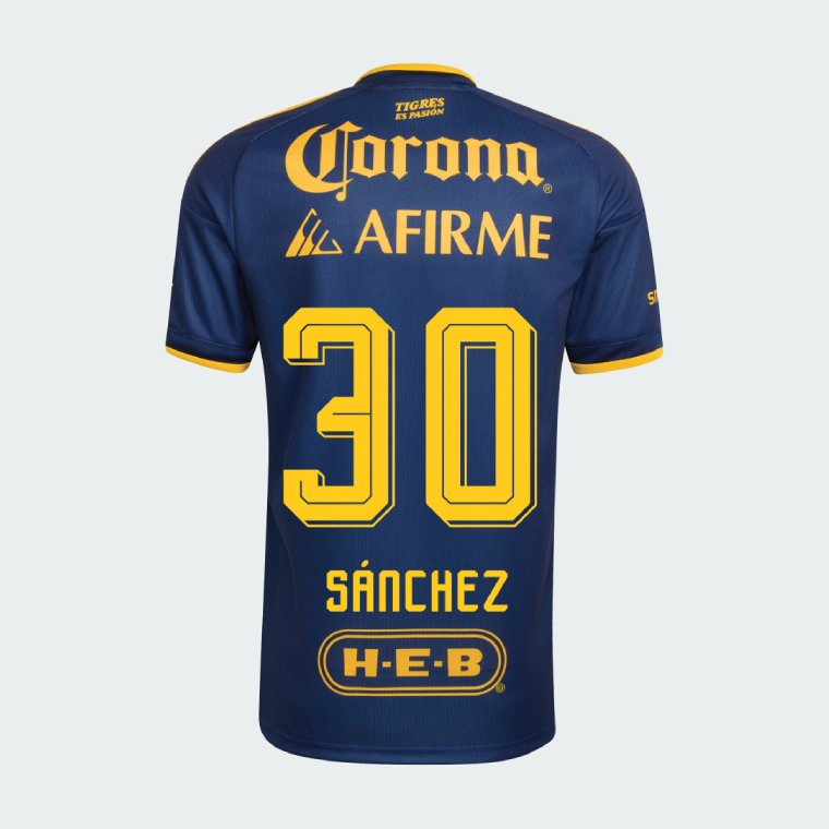 Tigres UANL Away SÁNCHEZ 30 Jersey 26-27