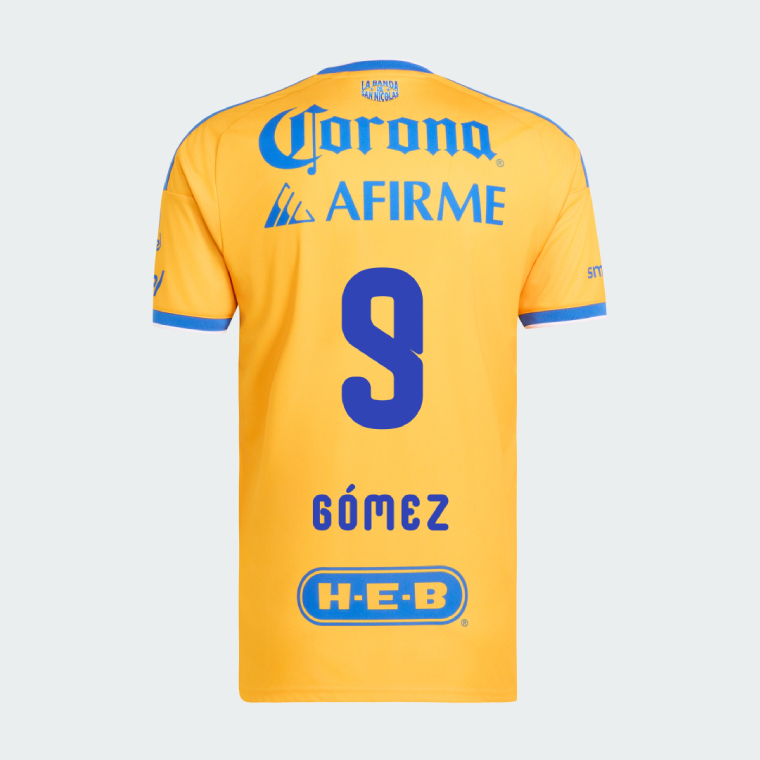 Tigres UANL Home GÓMEZ 9 Jersey 26-27