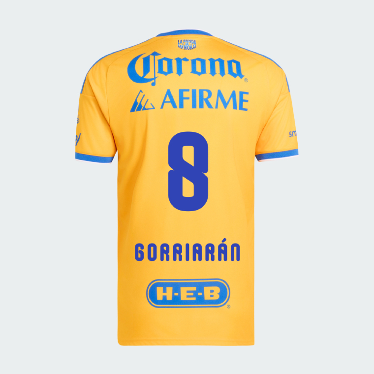Tigres UANL Home GORRIARÁN 8 Jersey 26-27